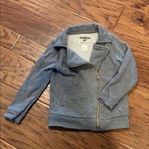 OshKosh B’gosh Glitter Moto Lightweight Sweatshirt